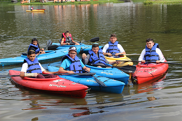 kayaking