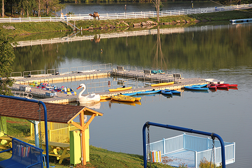 paddle boats